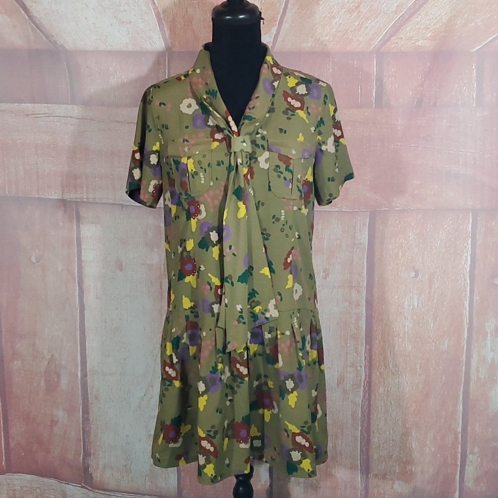 Fossil Drop Waist Floral Dress